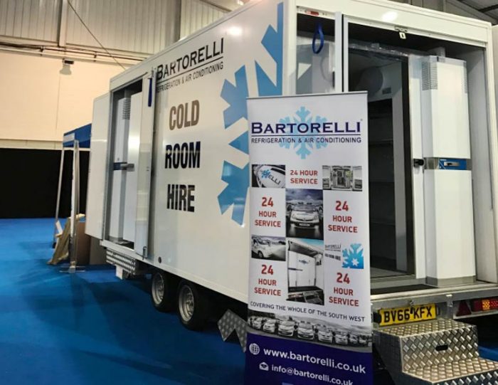 Bartorelli Refrigerated Trailer Hire Mobile Cold Rooms Freezers Hire